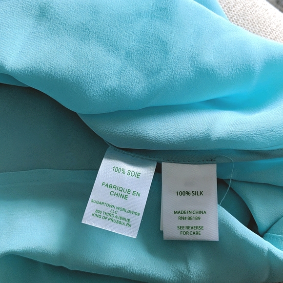 NWOT Lilly Pulitzer Elsa Silk Top - Picture 5 of 7